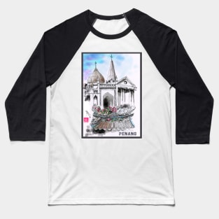 Multi Cultural George Town | Penang | Malaysia Baseball T-Shirt